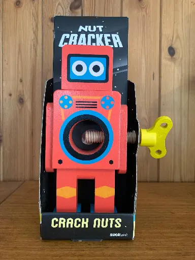 Robot notenkraker rood S 